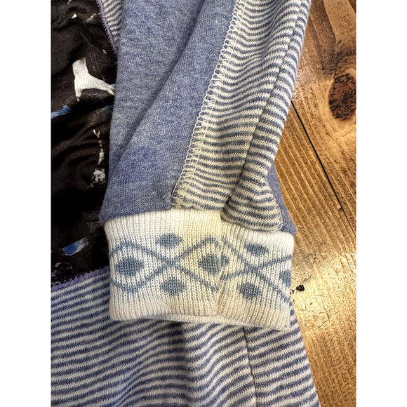 Vintage Bull Frog Kids Double trouble Hotrod Sweater Child Size 10 Made USA 80's - Picture 5 of 6